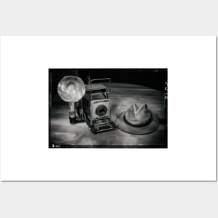 Classic 4x5 Speed Graphic Camera 2 Posters and Art